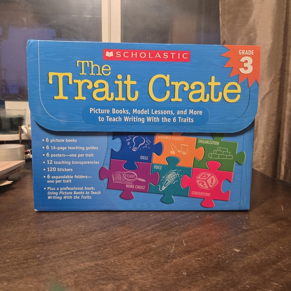 Scholastic The Trait Crate Grade 3: Picture Books, Model Lessons Learning